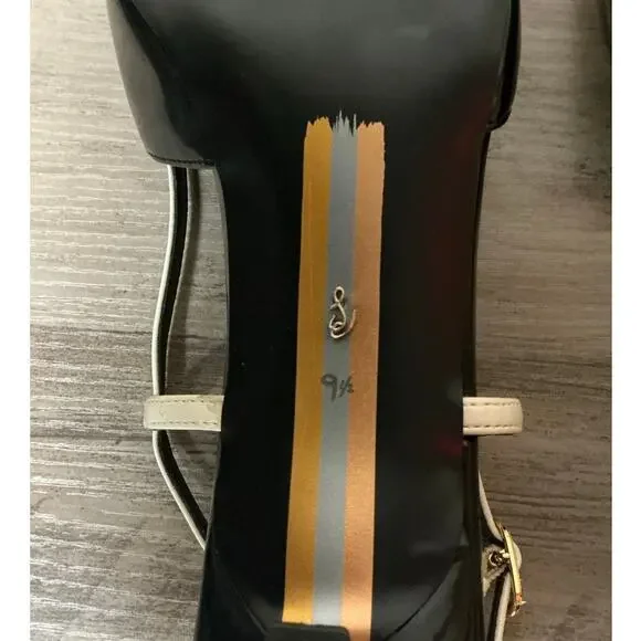 Sam Edelman Women’s Toni Pointed Toe Kitten Heel Pumps Leather Size 9.5 - Picture 7 of 11